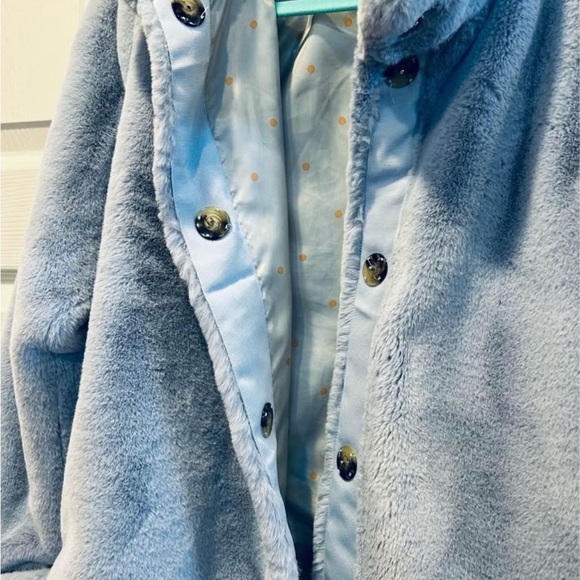 Anthropologie Soft Gray Puffer Jacket - Picture 2 of 4